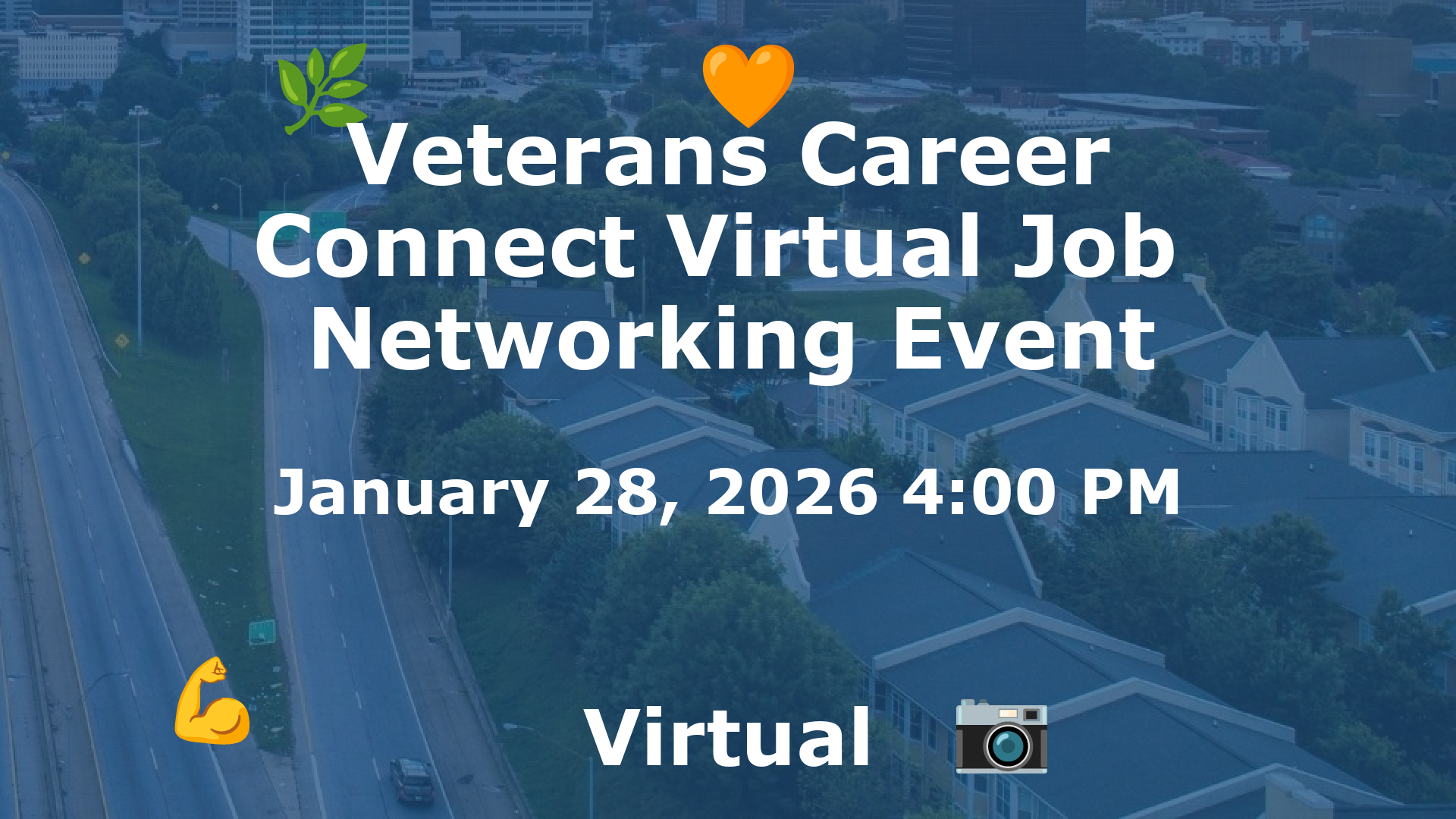 Veterans Career Connect Virtual Job  Networking Event event image